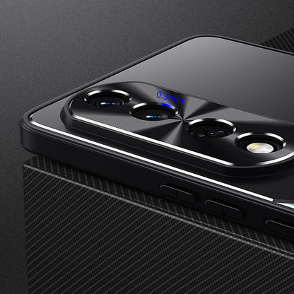 For Honor 90 Pro Cell Phone Case Anti-Scratch Aluminium Alloy + TPU Shockproof Smartphone Cover