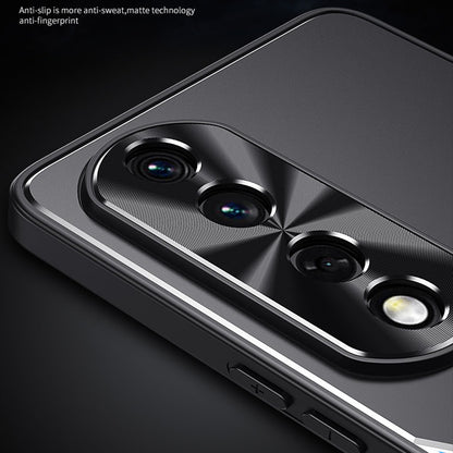 For Honor 90 Pro Cell Phone Case Anti-Scratch Aluminium Alloy + TPU Shockproof Smartphone Cover
