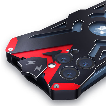 For iPhone 13 Pro Tough Armour Rugged Case Aluminum Alloy Metal Phone Cover