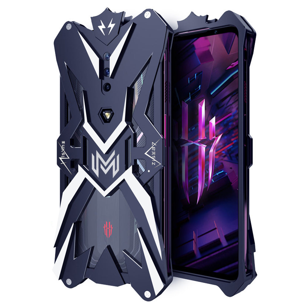 Aluminum Alloy Case for ZTE nubia Red Magic 6 Pro / 6s Pro , Shockproof Protection Phone Cover