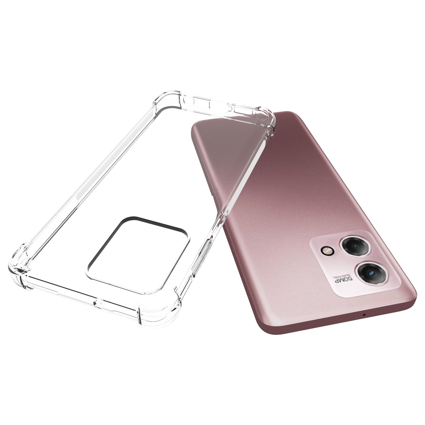 For Motorola Moto G Stylus (2023) Cell Phone Cover Anti-Slip Phone TPU Shockproof Transparent Case