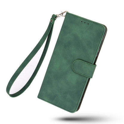 For Xiaomi Redmi Note 12S 4G PU Leather Wallet Flip Cover Skin-touch Stand Phone Case