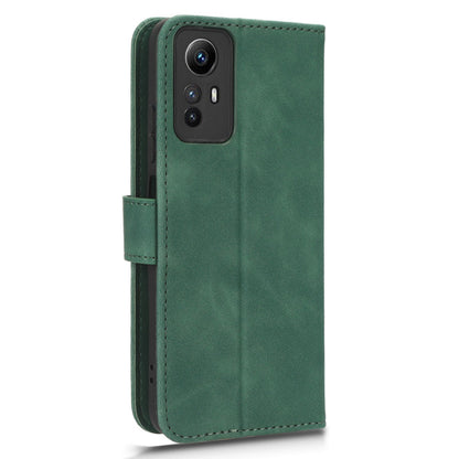 For Xiaomi Redmi Note 12S 4G PU Leather Wallet Flip Cover Skin-touch Stand Phone Case