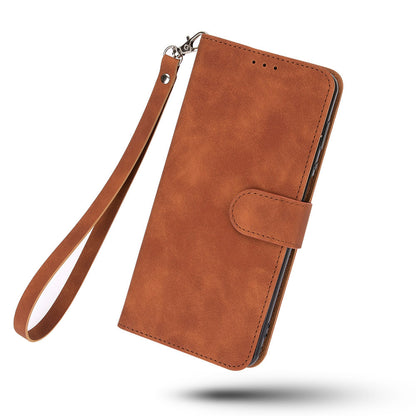 For Xiaomi Redmi Note 12S 4G PU Leather Wallet Flip Cover Skin-touch Stand Phone Case