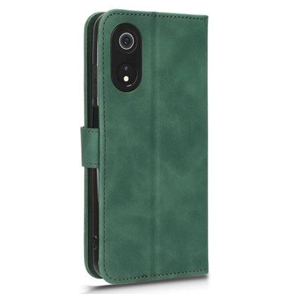 For Cubot P60 Flip PU Leather Protective Cover Skin-touch Wallet Stand Phone Case