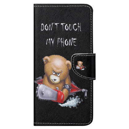 For Xiaomi Redmi Note 12S 4G Pattern Printing Leather Cellphone Case Wallet Stand Phone Cover