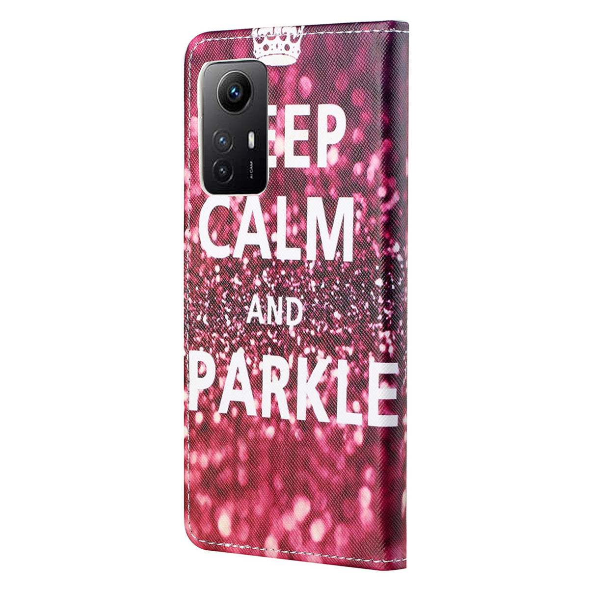 For Xiaomi Redmi Note 12S 4G Pattern Printing Leather Cellphone Case Wallet Stand Phone Cover