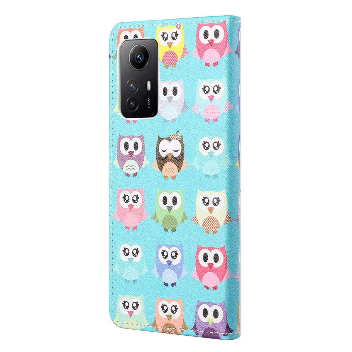 For Xiaomi Redmi Note 12S 4G Pattern Printing Leather Cellphone Case Wallet Stand Phone Cover
