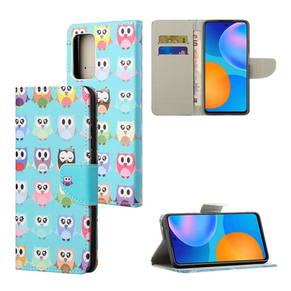 For Xiaomi Redmi Note 12S 4G Pattern Printing Leather Cellphone Case Wallet Stand Phone Cover