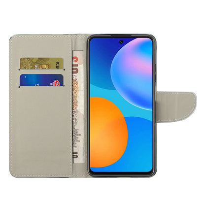 For Xiaomi Redmi Note 12S 4G Pattern Printing Leather Cellphone Case Wallet Stand Phone Cover