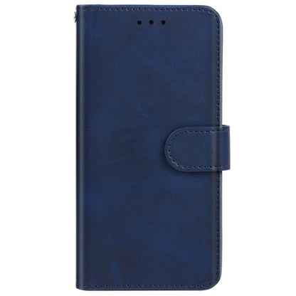 For Motorola Edge 40 5G Leather Phone Wallet Case Calf Texture Stand Phone Cover with Strap