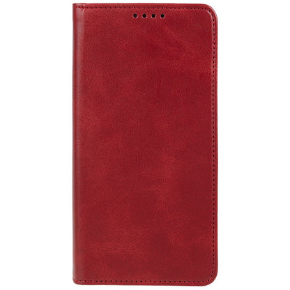 For Motorola Edge 40 5G PU Leather Stand Case Calf Texture Anti-drop Wallet Phone Cover