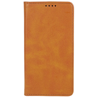 For Motorola Edge 40 5G PU Leather Stand Case Calf Texture Anti-drop Wallet Phone Cover