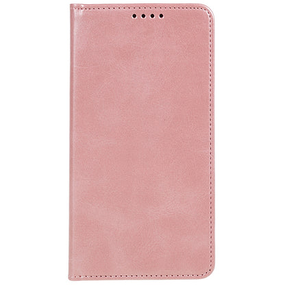 For Motorola Edge 40 5G PU Leather Stand Case Calf Texture Anti-drop Wallet Phone Cover