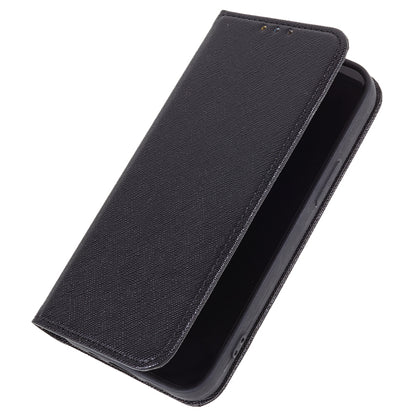 For Motorola Edge 40 5G Wallet PU Leather Case Cross Texture Stand Protective Phone Cover