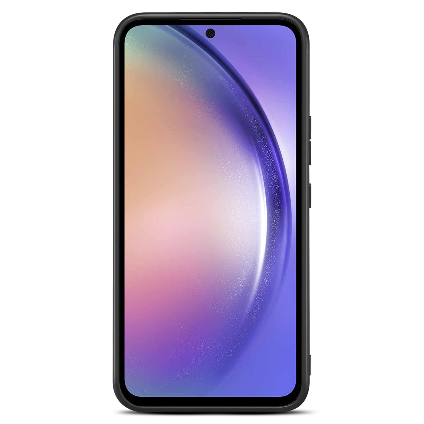 DENIOR PU Leather Coated TPU Cover for Samsung Galaxy A14 5G Kickstand Card Slot Phone Case