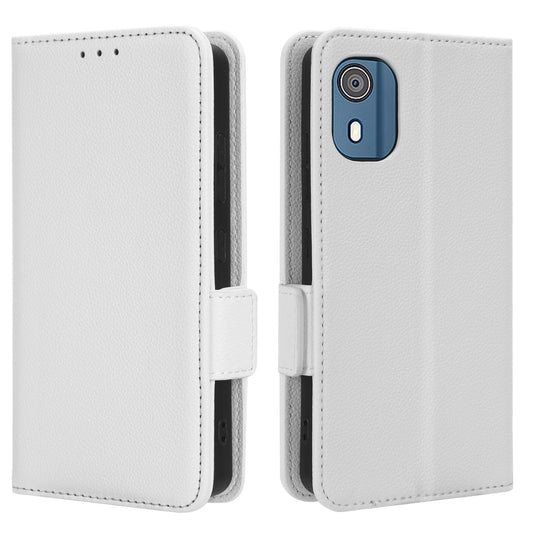 Wallet PU Leather Phone Case for Nokia C02 , Litchi Texture Stand Phone Cover