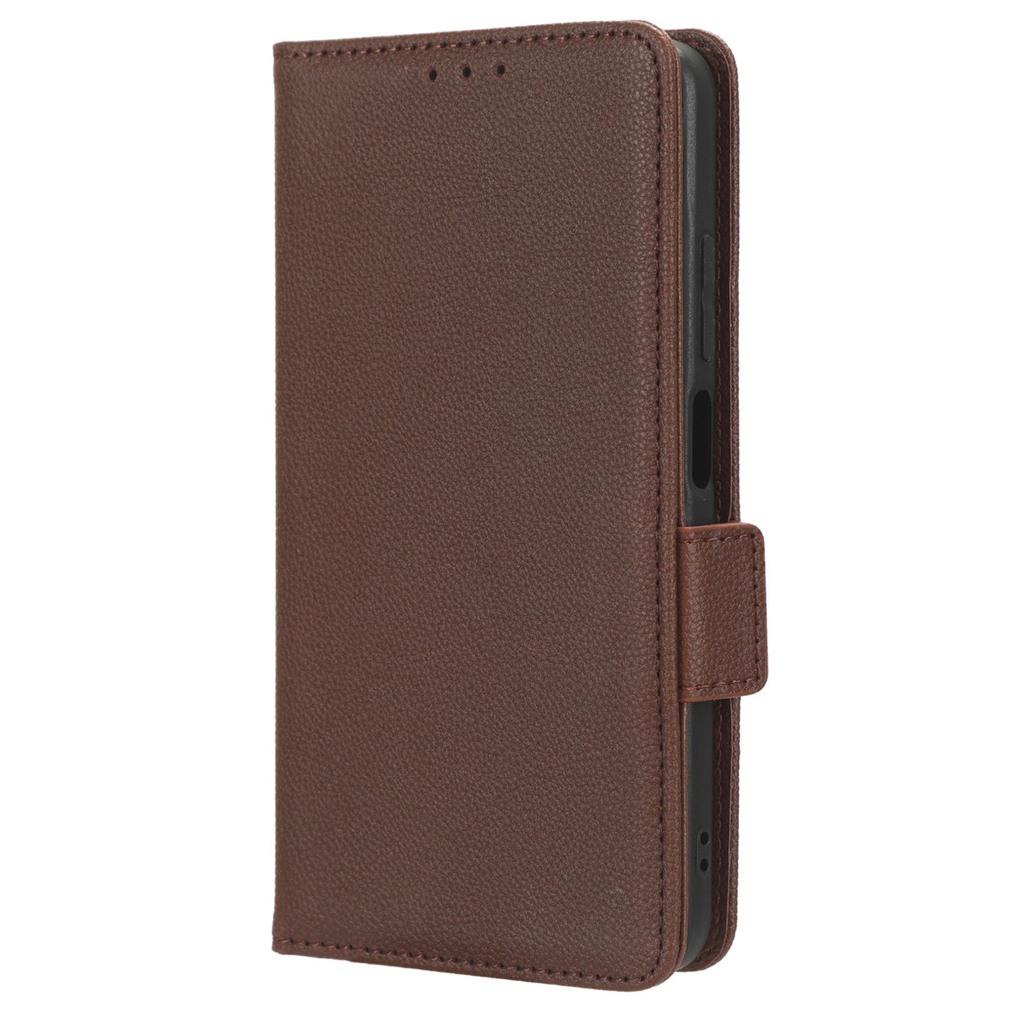 Wallet PU Leather Phone Case for Nokia C02 , Litchi Texture Stand Phone Cover