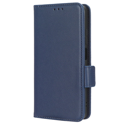 Wallet PU Leather Phone Case for Nokia C02 , Litchi Texture Stand Phone Cover