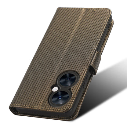 For Huawei Maimang 20 / Nova 11i / Enjoy 60 Pro PU Leather Wallet Case Diamond Texture Phone Stand Cover