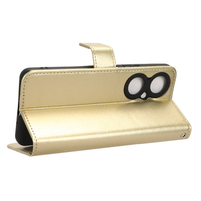 For Huawei Maimang 20 / Nova 11i / Enjoy 60 Pro PU Leather Wallet Case Crazy Horse Texture Phone Cover with Stand