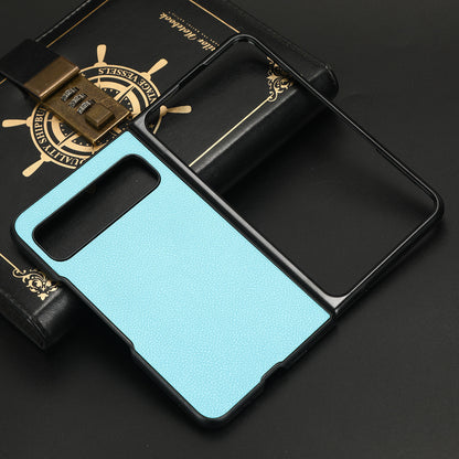 PU Leather Coated PC Case for Google Pixel Fold Litchi Texture Folding Phone Protective Cover