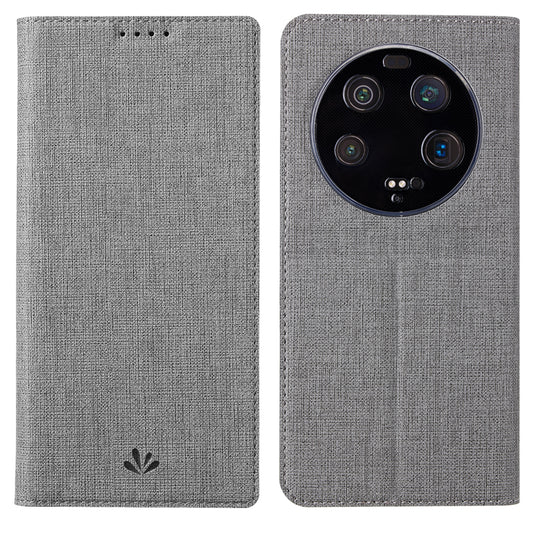 VILI DMX Series Phone Stand Cover for Xiaomi 13 Ultra , PU Leather Anti-Scratch Card Slots Phone Case