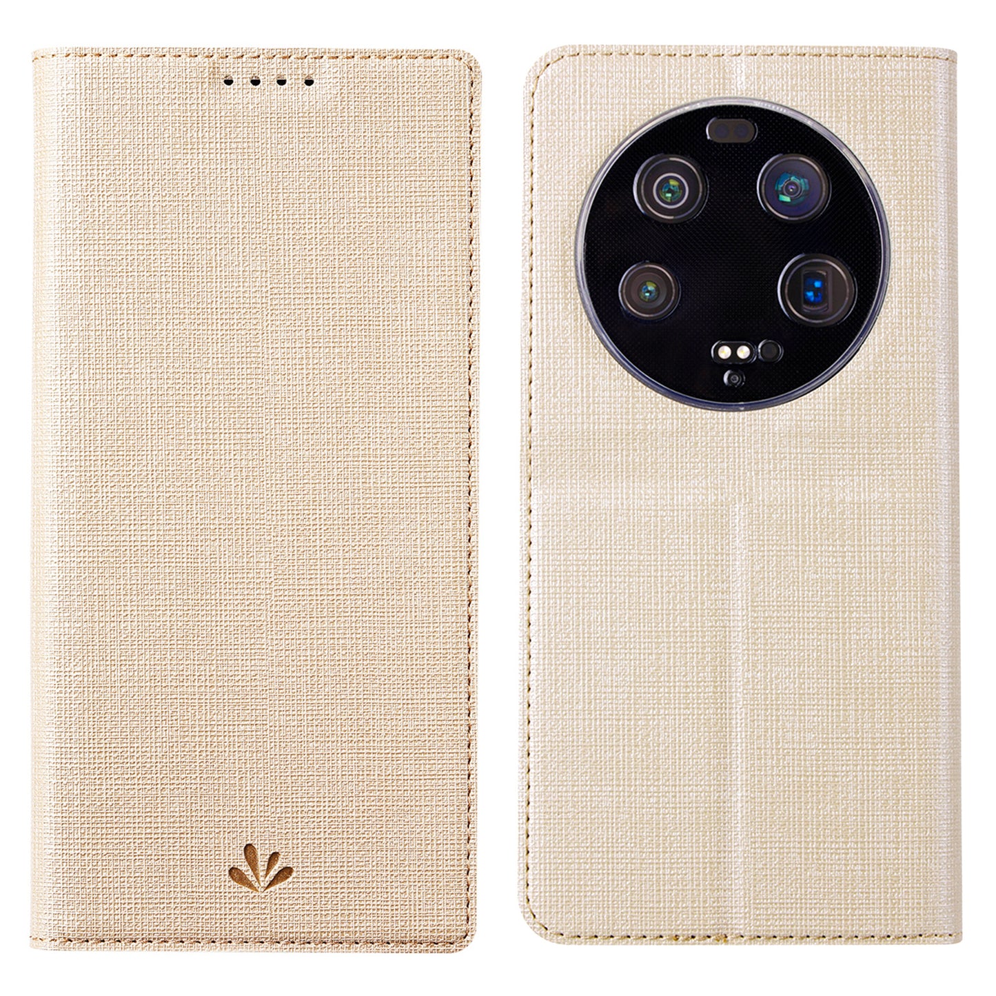 VILI DMX Series Phone Stand Cover for Xiaomi 13 Ultra , PU Leather Anti-Scratch Card Slots Phone Case