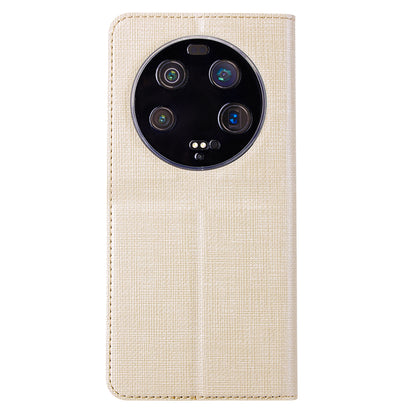 VILI DMX Series Phone Stand Cover for Xiaomi 13 Ultra , PU Leather Anti-Scratch Card Slots Phone Case