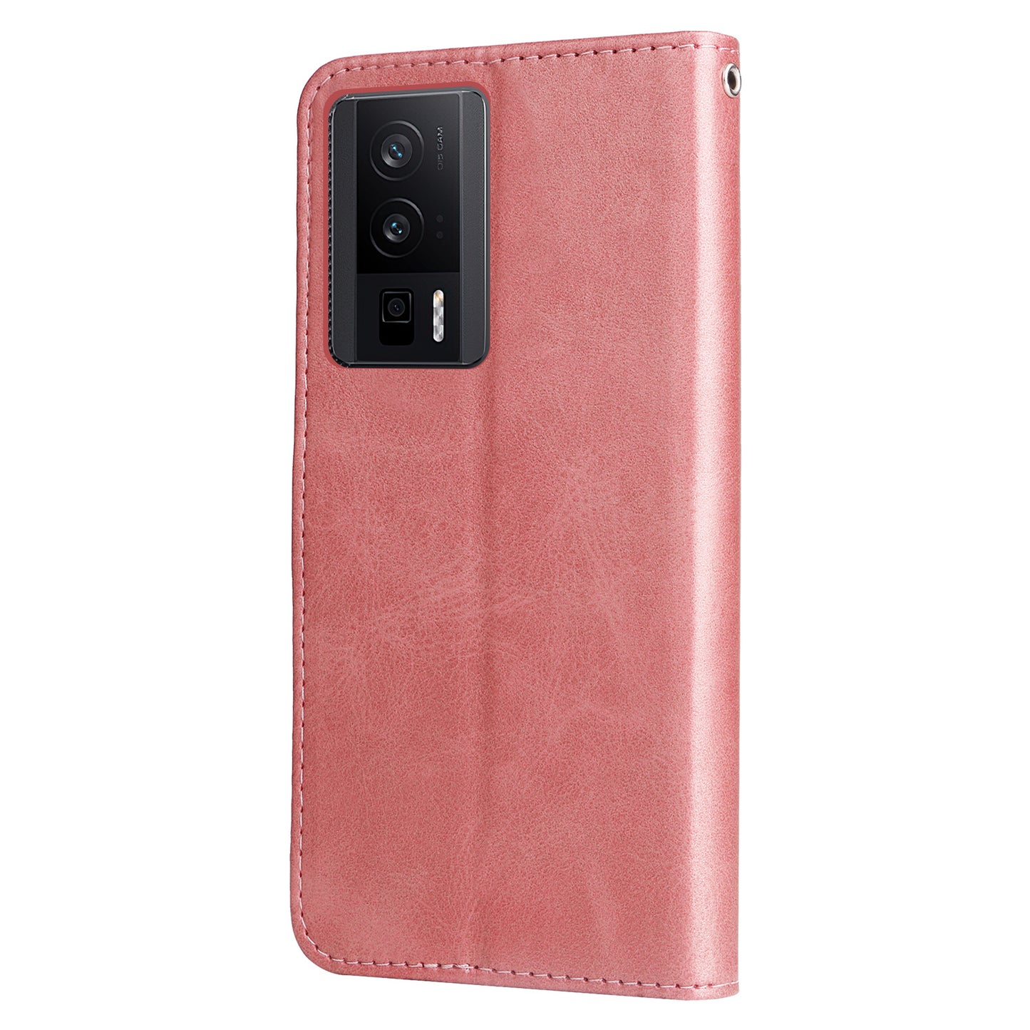 For Xiaomi Redmi K60 Pro 5G / K60 5G / Poco F5 Pro 5G Phone Case Stand Shell Calf Texture Zipper Pocket Wallet Cover