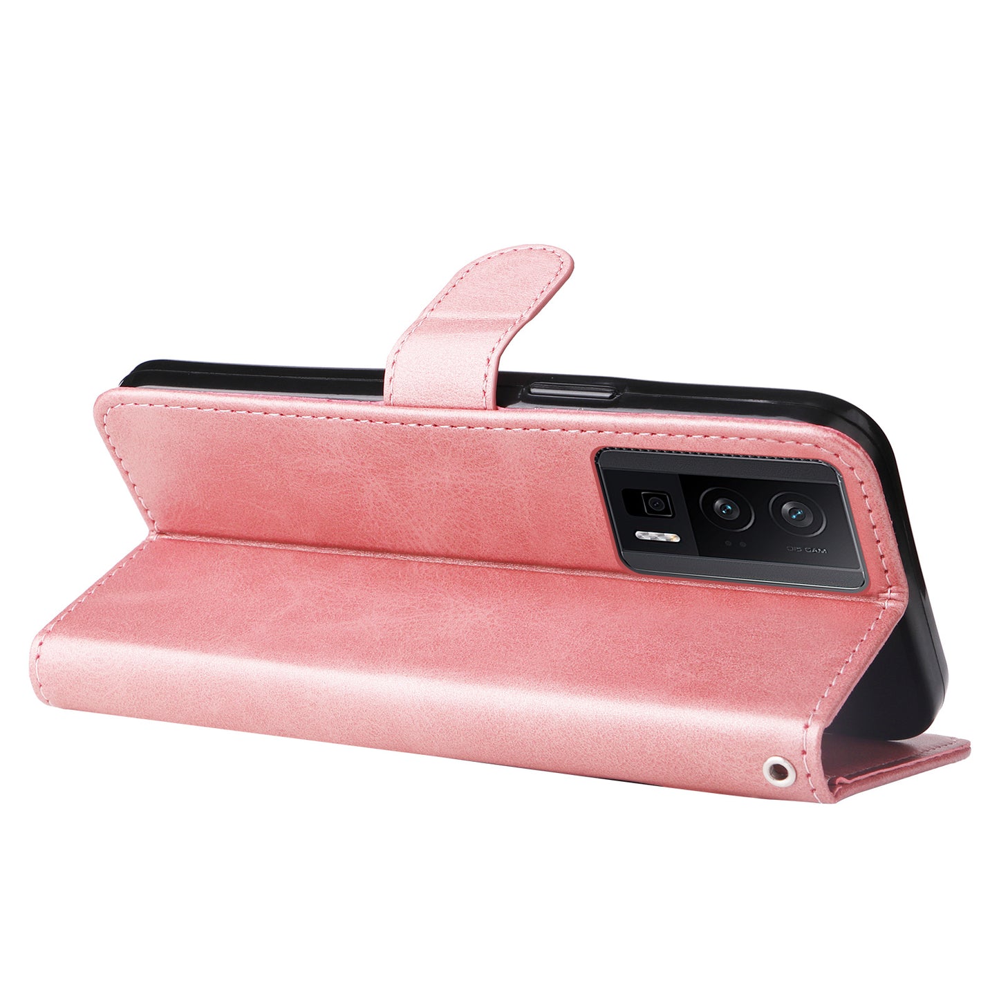 For Xiaomi Redmi K60 Pro 5G / K60 5G / Poco F5 Pro 5G Phone Case Stand Shell Calf Texture Zipper Pocket Wallet Cover
