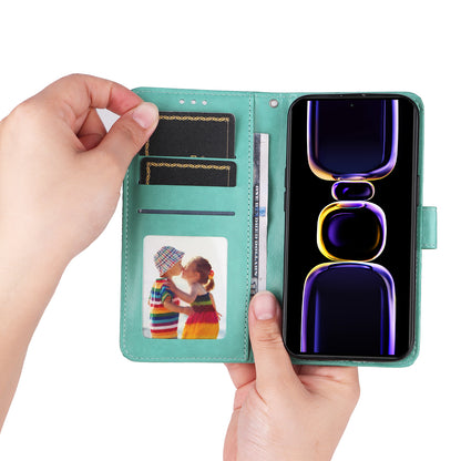 For Xiaomi Redmi K60 Pro 5G / K60 5G / Poco F5 Pro 5G Imprinted Phone Stand Cover Leather Wallet Case