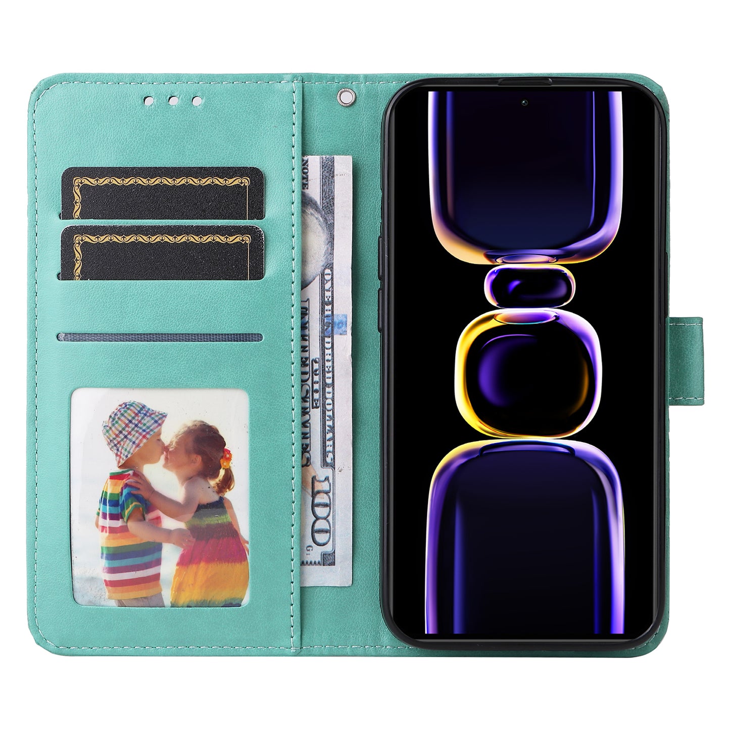 For Xiaomi Redmi K60 Pro 5G / K60 5G / Poco F5 Pro 5G Imprinted Phone Stand Cover Leather Wallet Case