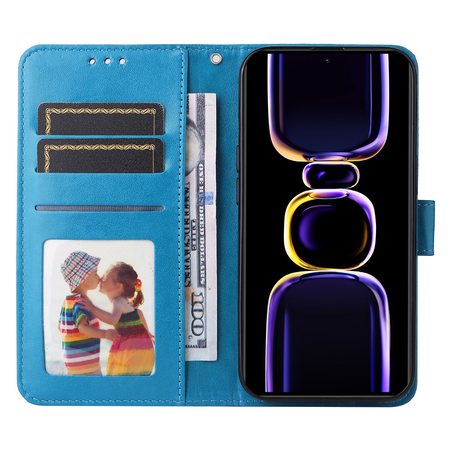 For Xiaomi Redmi K60 Pro 5G / K60 5G / Poco F5 Pro 5G Imprinted Phone Stand Cover Leather Wallet Case