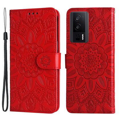 For Xiaomi Redmi K60 Pro 5G / K60 5G / Poco F5 Pro 5G Imprinted Phone Stand Cover Leather Wallet Case