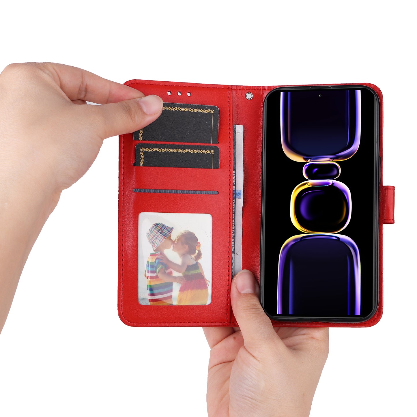 For Xiaomi Redmi K60 Pro 5G / K60 5G / Poco F5 Pro 5G Imprinted Phone Stand Cover Leather Wallet Case