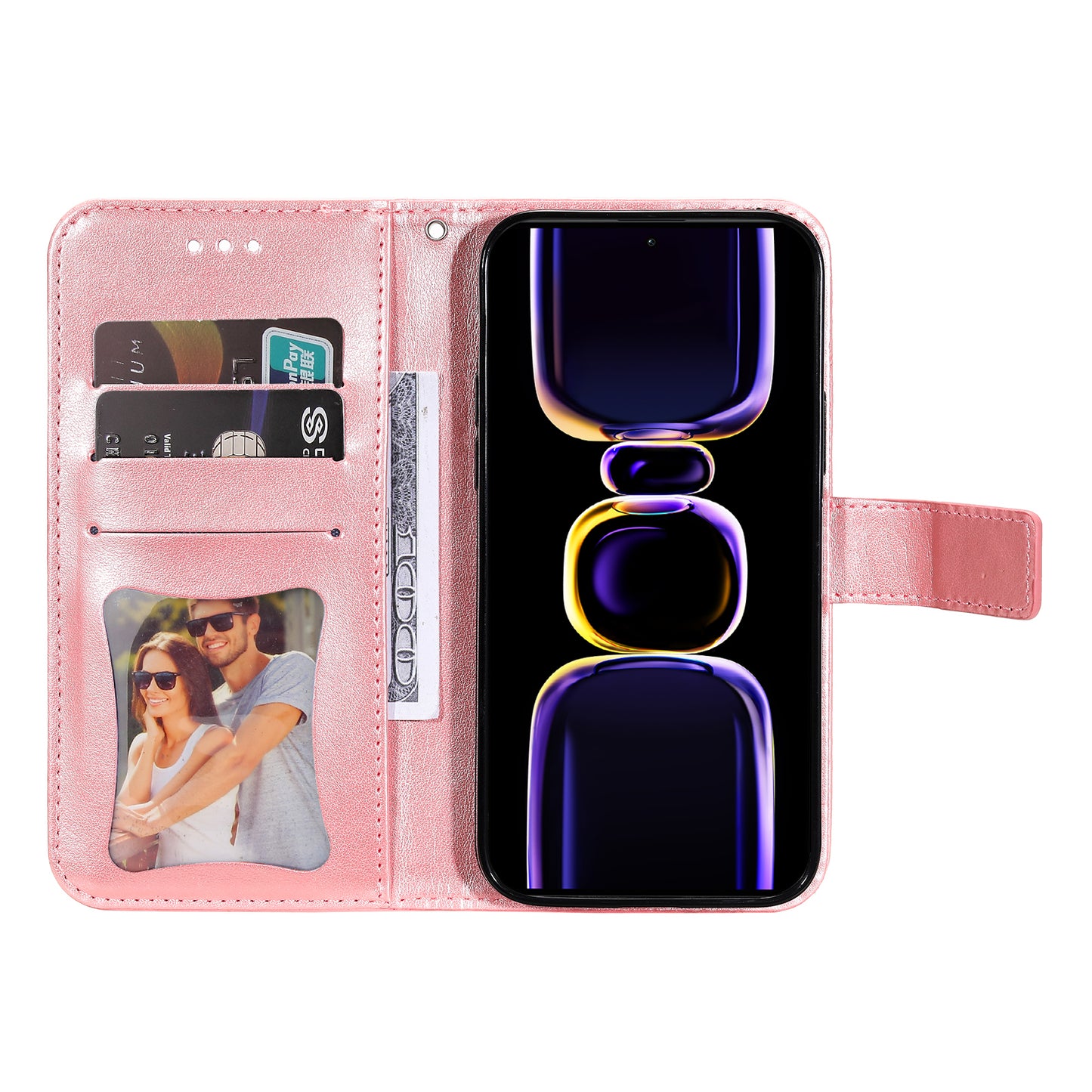 For Xiaomi Poco F5 Pro 5G / Redmi K60 Pro 5G / K60 5G Imprinted Flower Leather Case Stand Wallet Shockproof Phone Cover