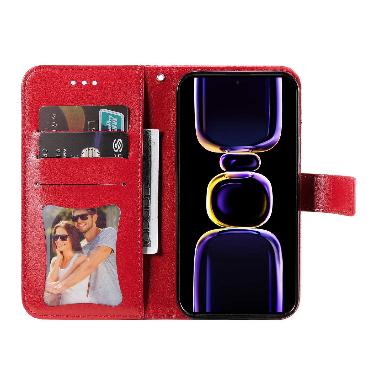 For Xiaomi Poco F5 Pro 5G / Redmi K60 Pro 5G / K60 5G Imprinted Flower Leather Case Stand Wallet Shockproof Phone Cover