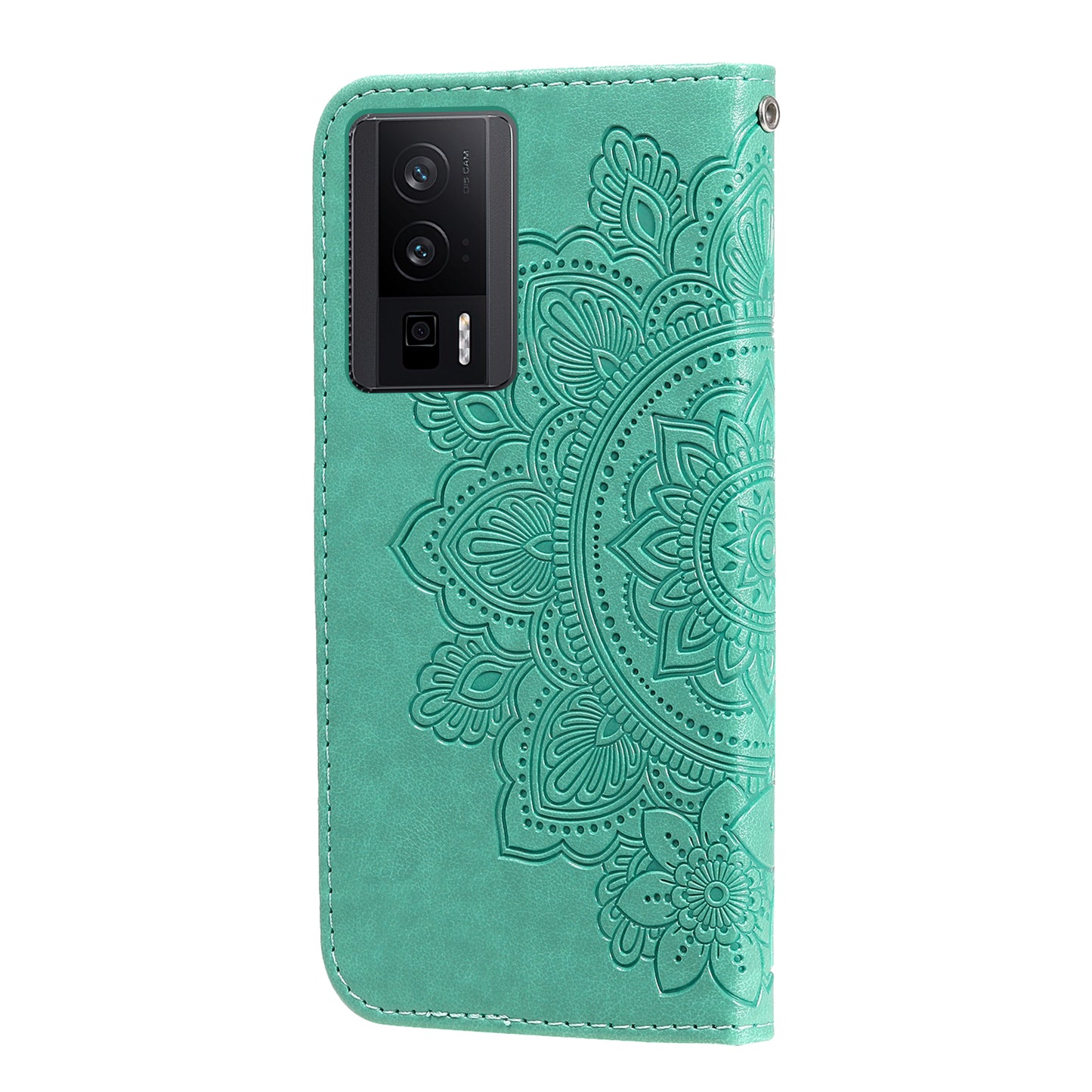 For Xiaomi Poco F5 Pro 5G / Redmi K60 Pro 5G / K60 5G Imprinted Flower Leather Case Stand Wallet Shockproof Phone Cover