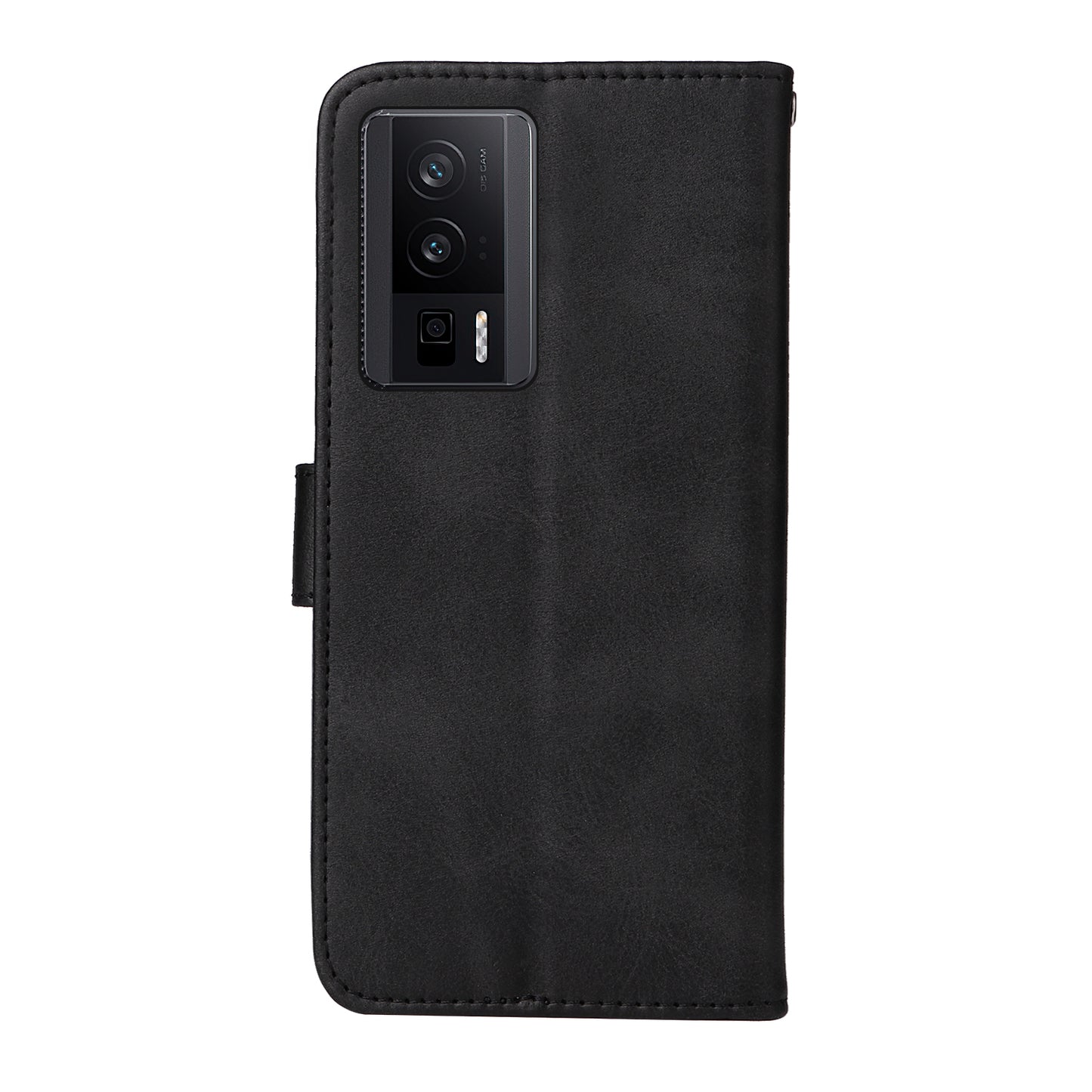 Phone Cover for Xiaomi Poco F5 Pro 5G / Redmi K60 5G / K60 Pro 5G , Calf Texture Anti-scratch PU Leather Wallet Stand Case