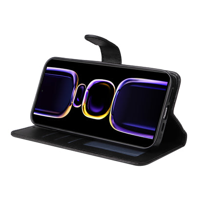 Phone Cover for Xiaomi Poco F5 Pro 5G / Redmi K60 5G / K60 Pro 5G , Calf Texture Anti-scratch PU Leather Wallet Stand Case