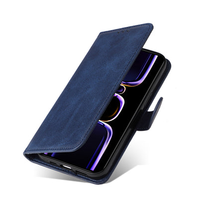 Phone Cover for Xiaomi Poco F5 Pro 5G / Redmi K60 5G / K60 Pro 5G , Calf Texture Anti-scratch PU Leather Wallet Stand Case