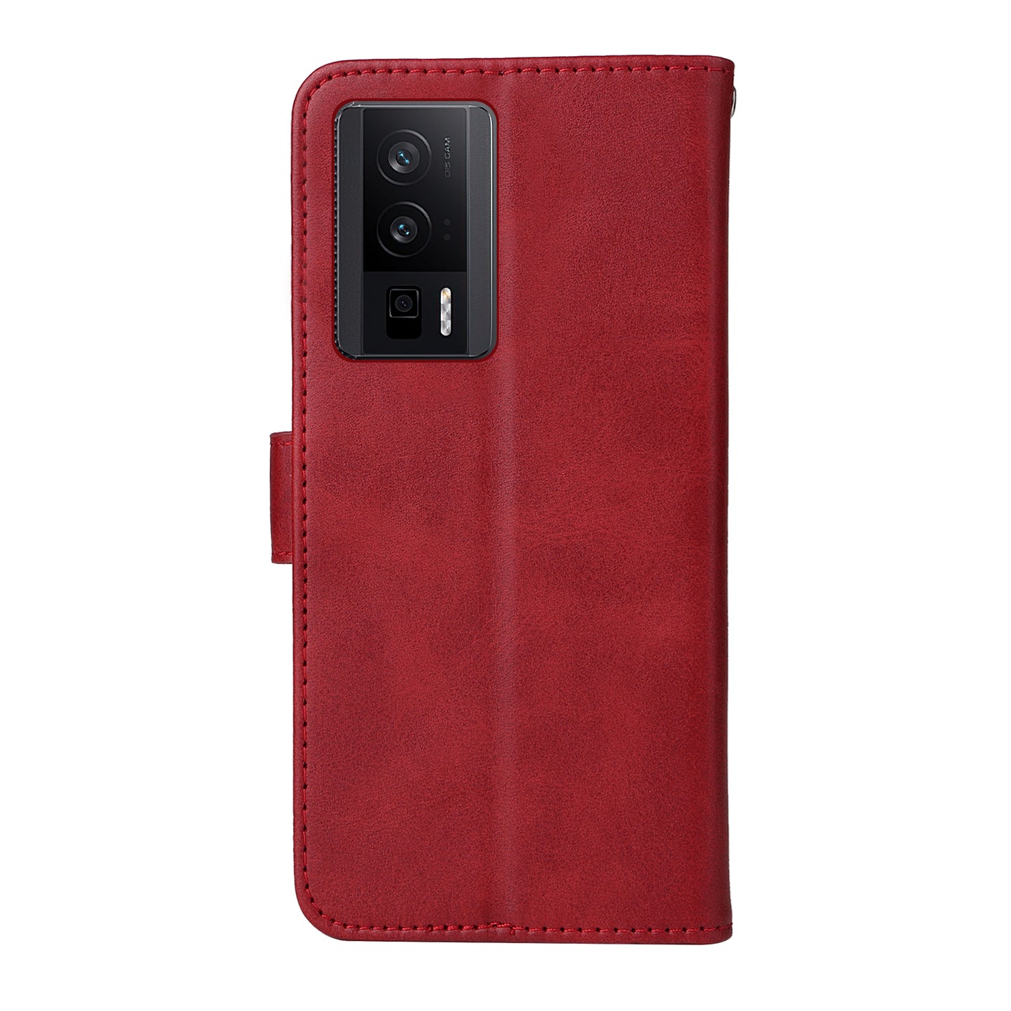 Phone Cover for Xiaomi Poco F5 Pro 5G / Redmi K60 5G / K60 Pro 5G , Calf Texture Anti-scratch PU Leather Wallet Stand Case