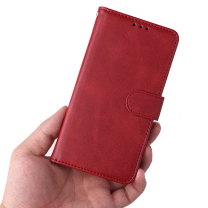Phone Cover for Xiaomi Poco F5 Pro 5G / Redmi K60 5G / K60 Pro 5G , Calf Texture Anti-scratch PU Leather Wallet Stand Case