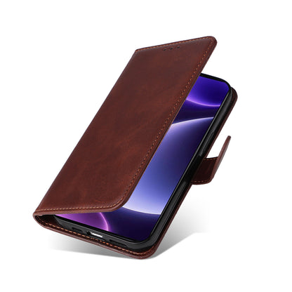 For Xiaomi Redmi Note 12 Turbo / Poco F5 5G PU Leather Wallet Cover Calf Texture Anti-scratch Stand Case with Strap