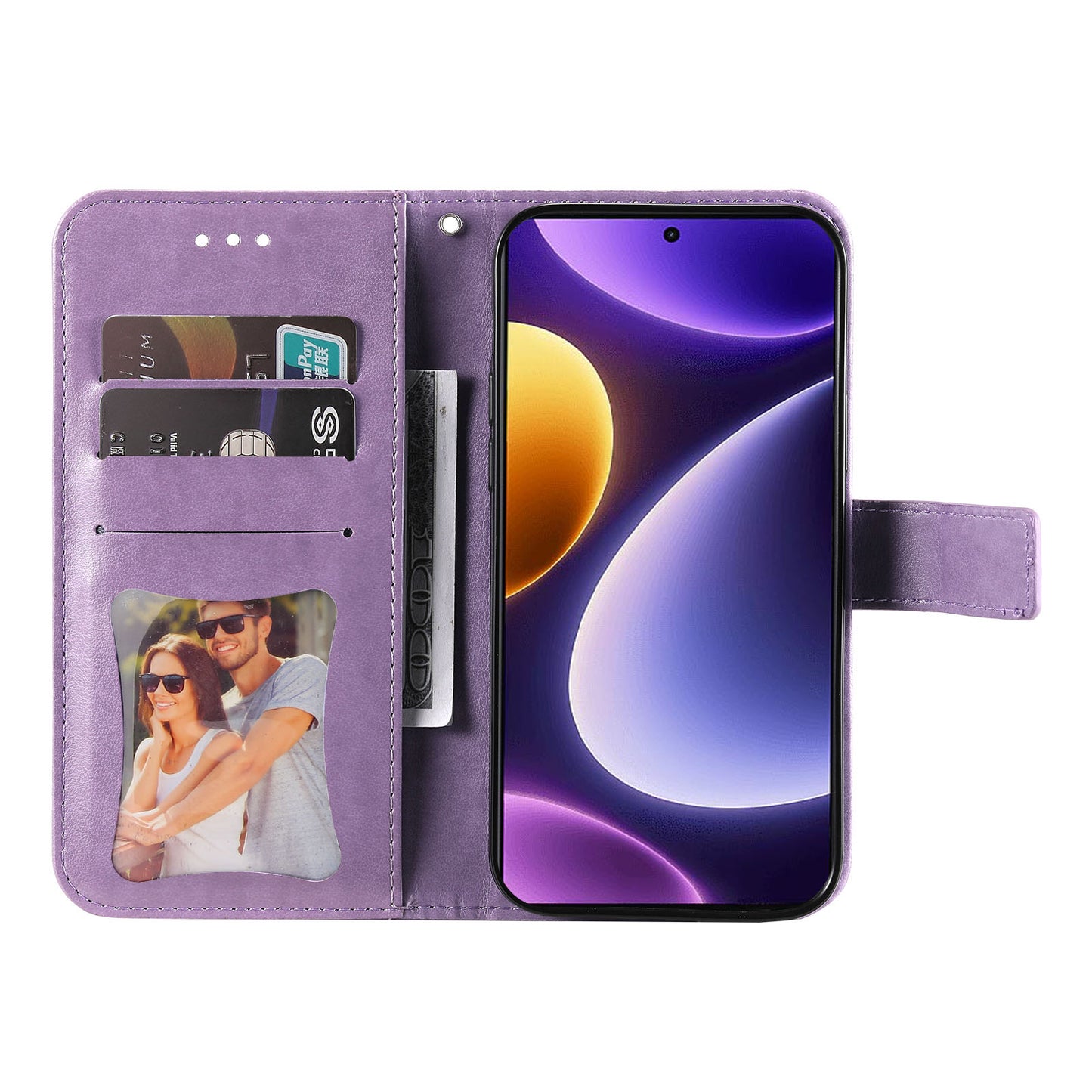 For Xiaomi Redmi Note 12 Turbo / Poco F5 5G PU Leather Cover Case Flower Imprinting Phone Stand Wallet Phone Shell