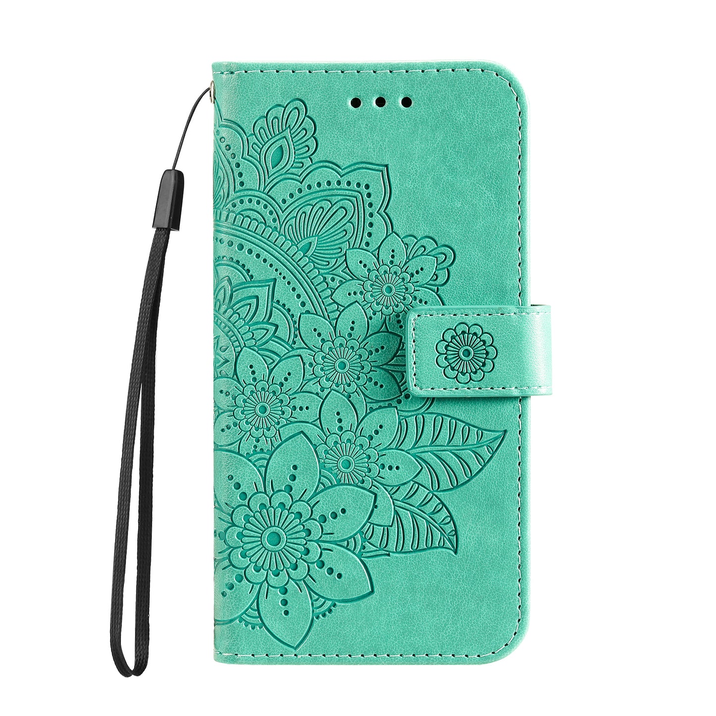For Xiaomi Redmi Note 12 Turbo / Poco F5 5G PU Leather Cover Case Flower Imprinting Phone Stand Wallet Phone Shell