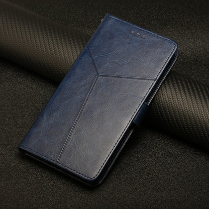 HT01 For Xiaomi Redmi Note 12S 4G PU Leather Case Wallet Y-shaped Line Imprinting Phone Stand Cover