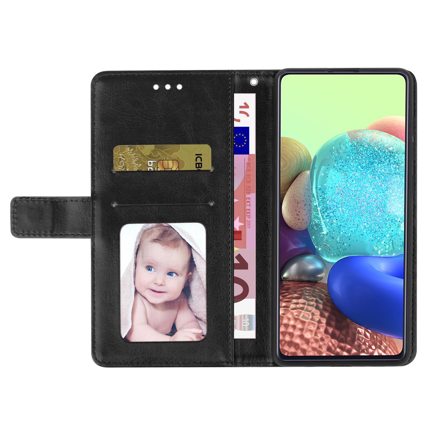 HT01 For Xiaomi Redmi Note 12S 4G PU Leather Case Wallet Y-shaped Line Imprinting Phone Stand Cover