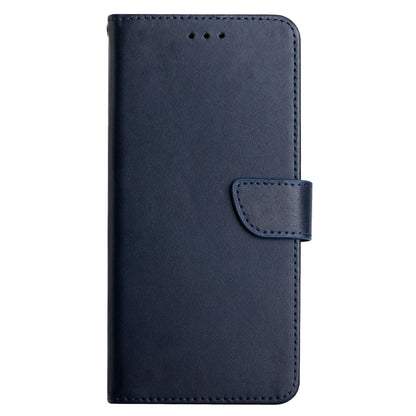 HT02 For Xiaomi Redmi Note 12S 4G Genuine Cow Leather Cover Nappa Texture Stand Wallet Phone Case